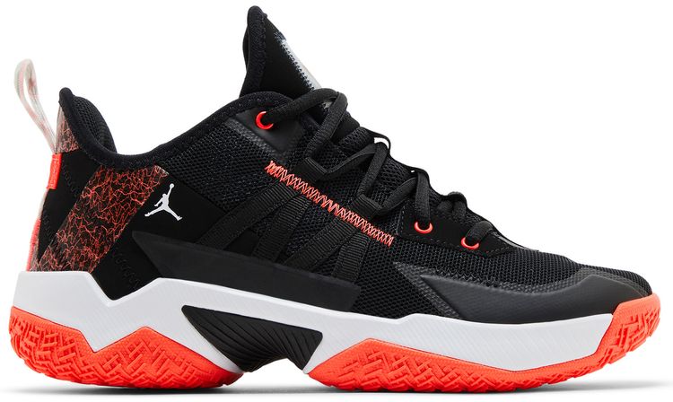 Air Jordan One Take 2 Black Bright Crimson