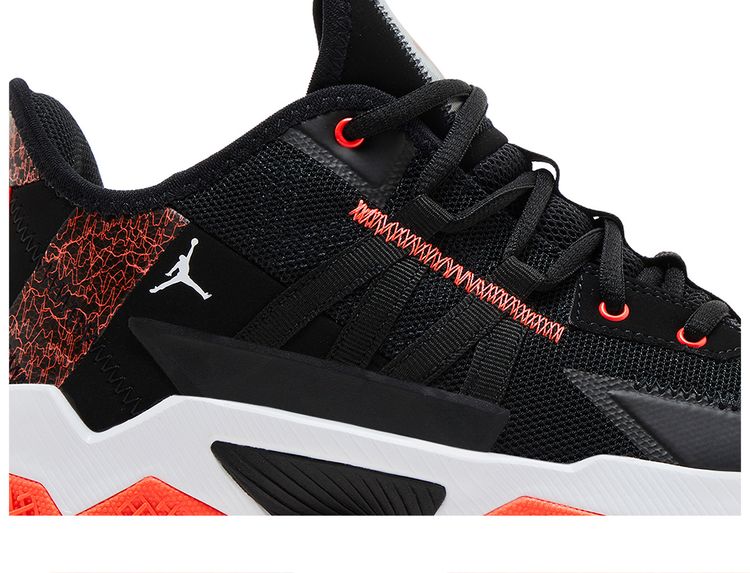 Air Jordan One Take 2 Black Bright Crimson