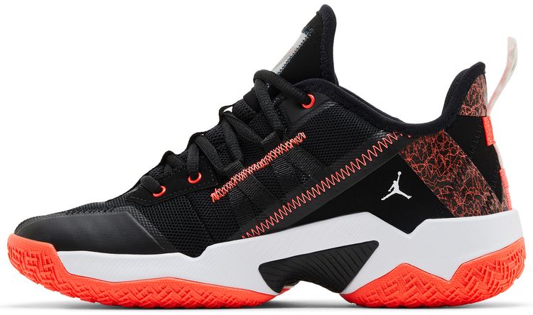 Air Jordan One Take 2 Black Bright Crimson