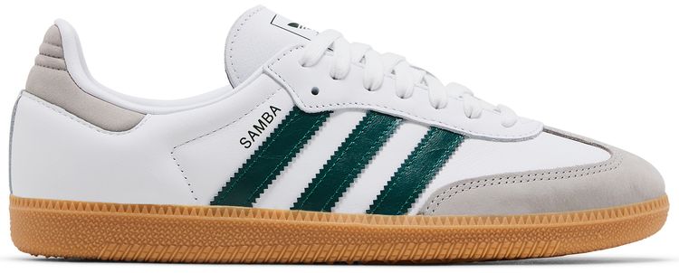 Adidas Wmns Samba OG White Collegiate Green Gum