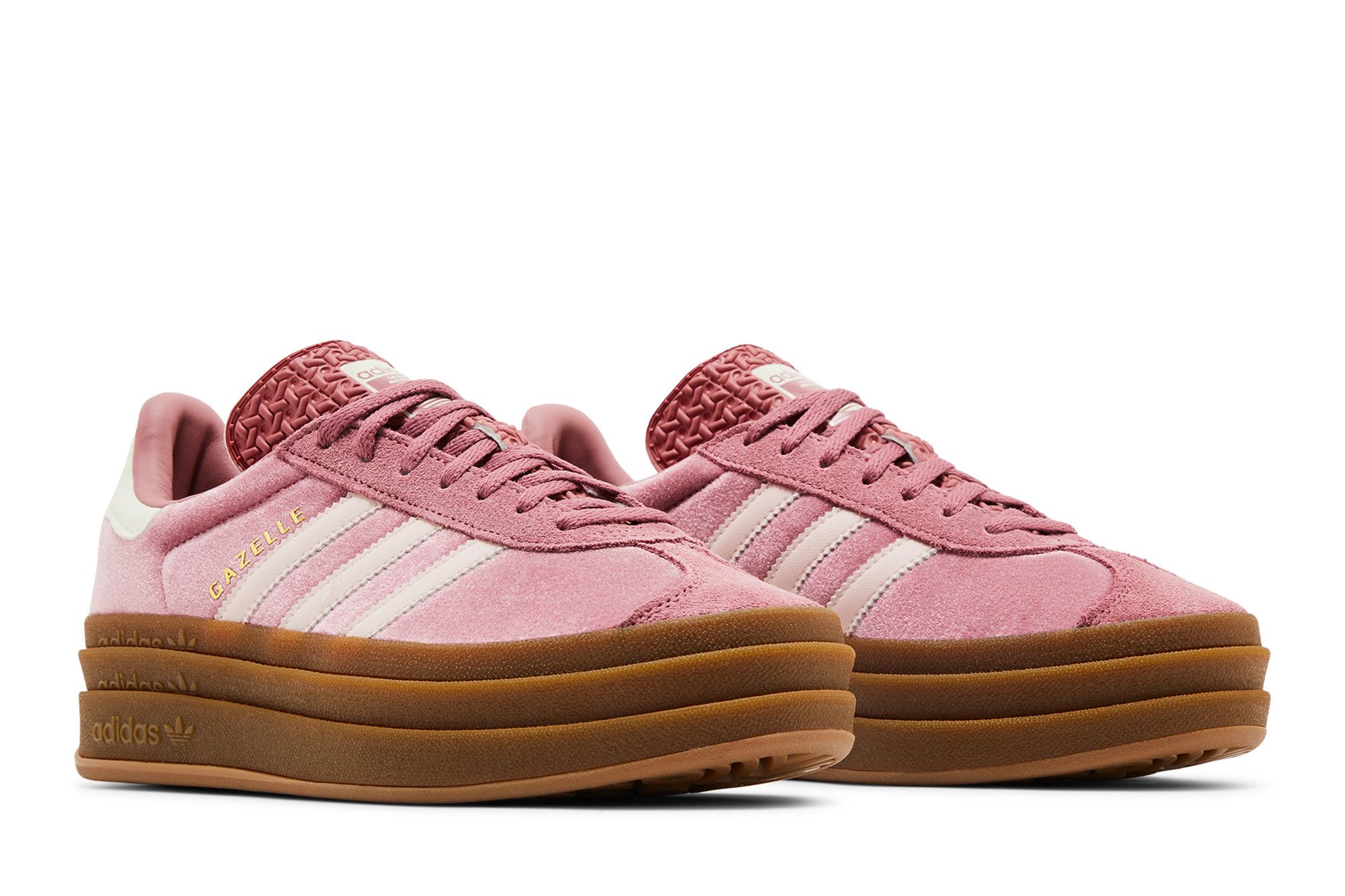 ★adidas★ Gazelle Bold W Crimson Pink IG4389 WMNS) adidas originals Gazelle Bold 'Preloved Crimson Velvet