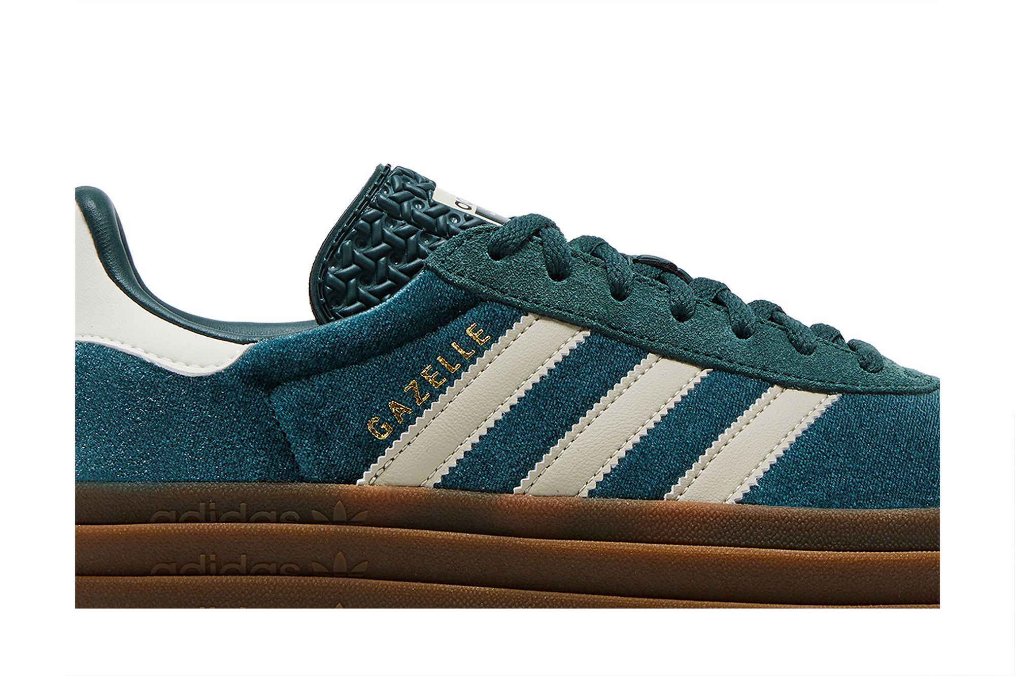 Size 6.0 Wmns Gazelle Bold Mineral Green Velvet