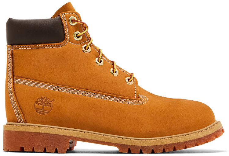 6 Inch Waterproof Premium Boot Junior Wheat