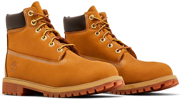 6 Inch Waterproof Premium Boot Junior Wheat