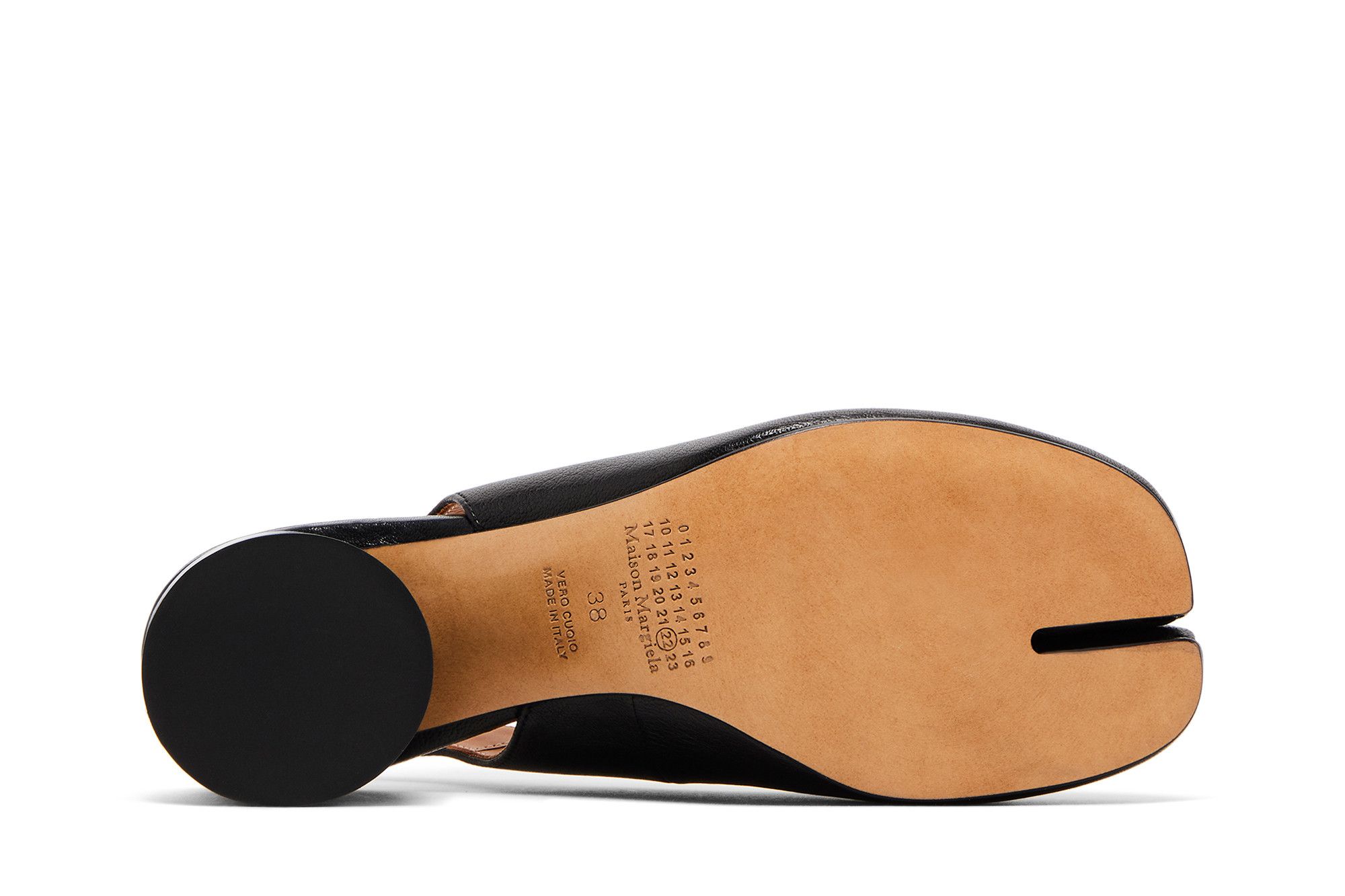 MAISON MARGIELA｜PUMPS(HEELS) (S58WL0210 P3753 T8013) Black Heeled shoes with tabi cutout Maison Margiela - Vitkac AS