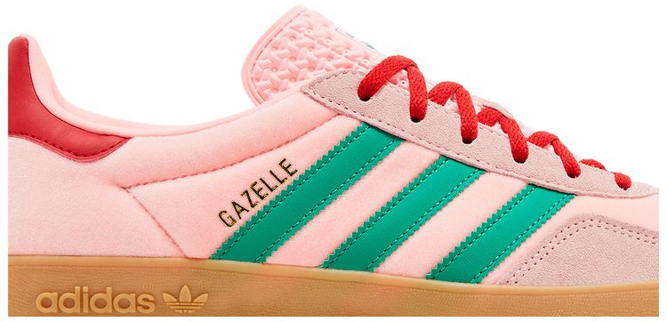 Adidas Wmns Gazelle Indoor Glow Pink Court Green