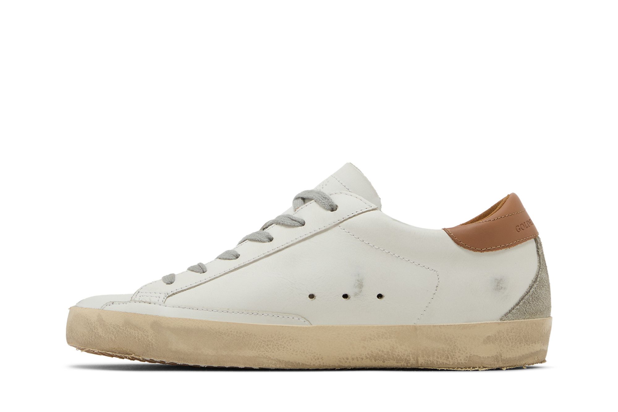 ゴールデングース GWF00102 F002182 10803 Buy Golden Goose Wmns Superstar 'White Light Brown