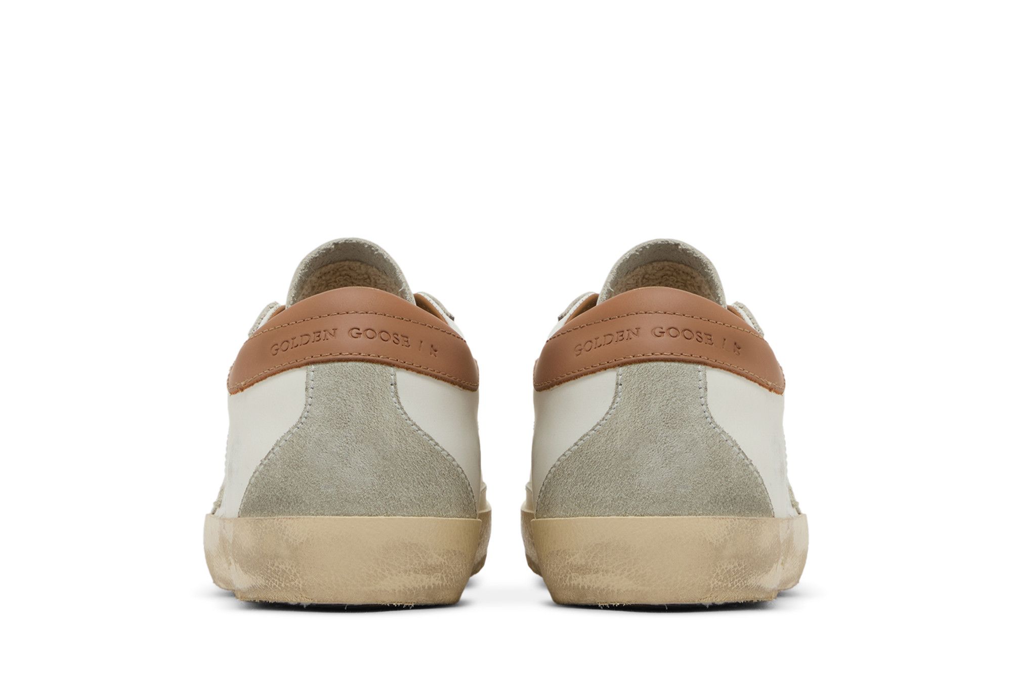 Buy Golden Goose Wmns Superstar 'White Light Brown
