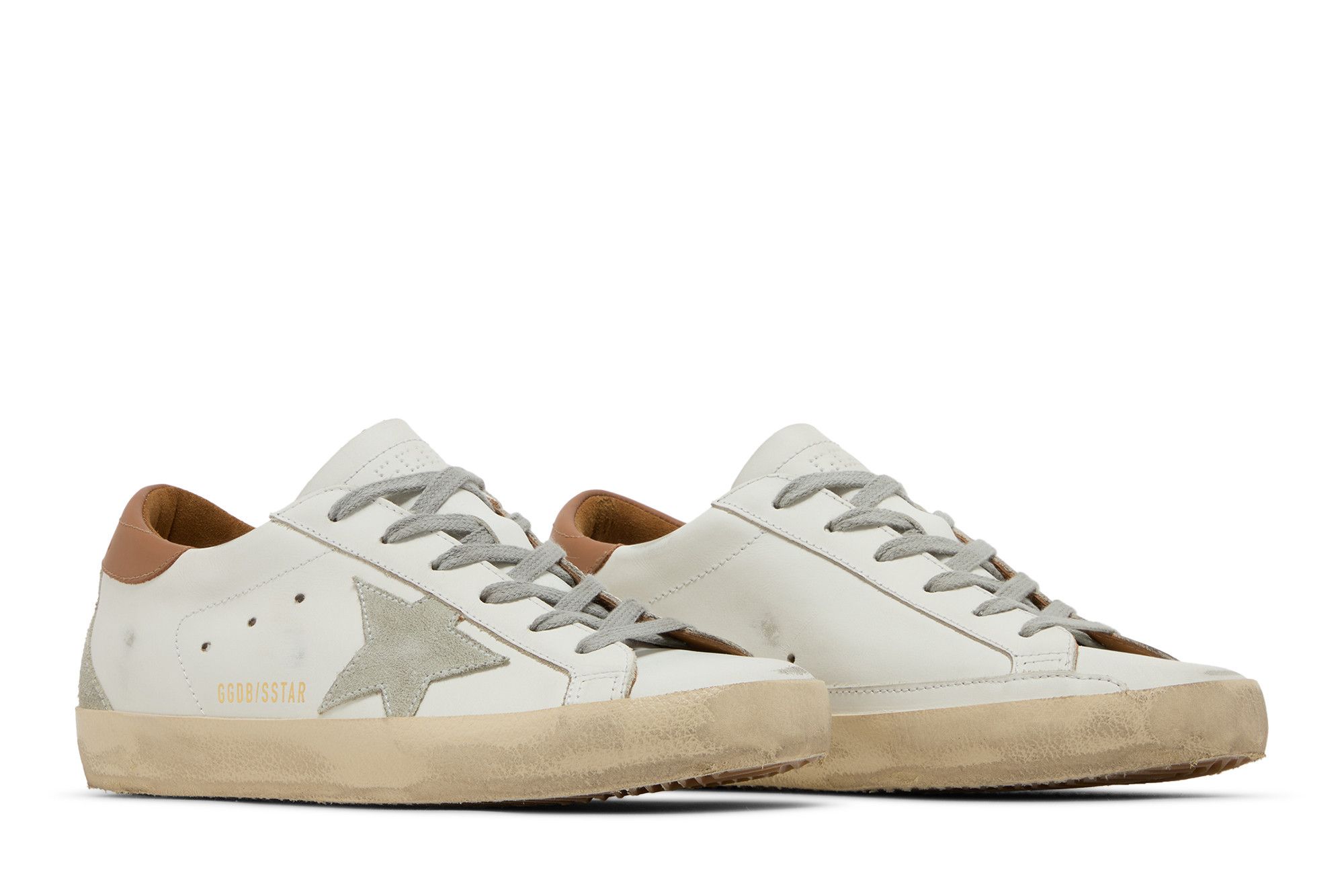 Buy Golden Goose Wmns Superstar 'White Light Brown