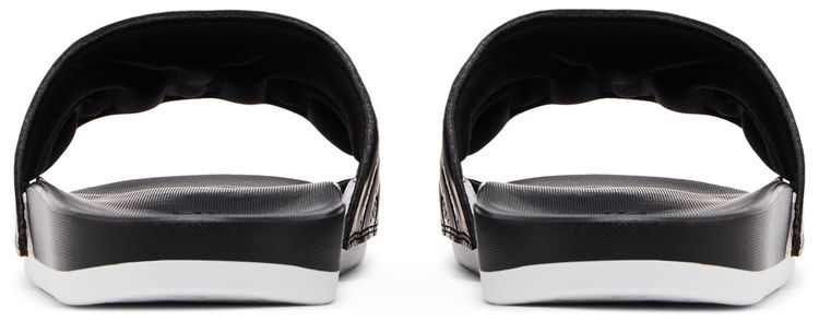 Adidas Adilette Comfort Slide Repeat Logo   Black
