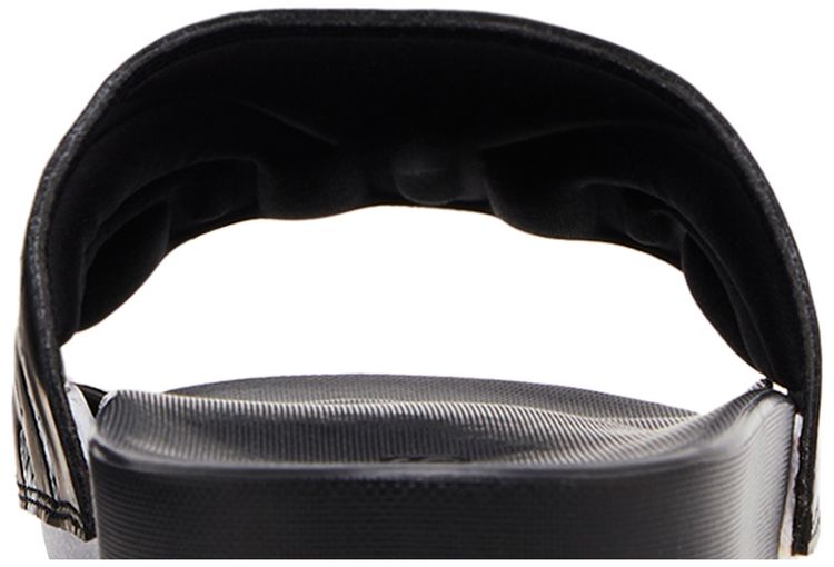 Adidas Adilette Comfort Slide Repeat Logo   Black