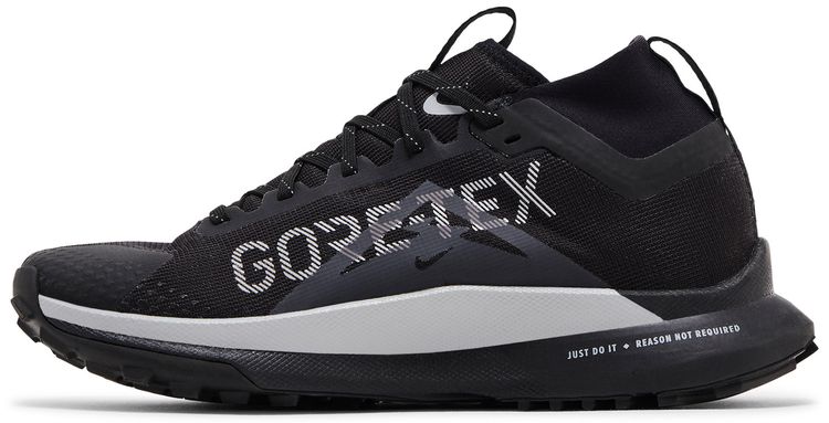 Wmns React Pegasus Trail 4 GORE TEX Black Reflect Silver