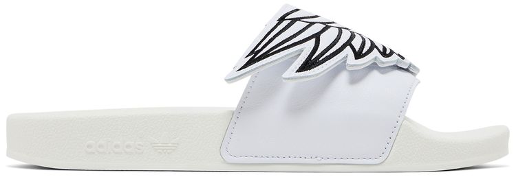 Jeremy Scott x adidas Adilette Wings Slide Monogram