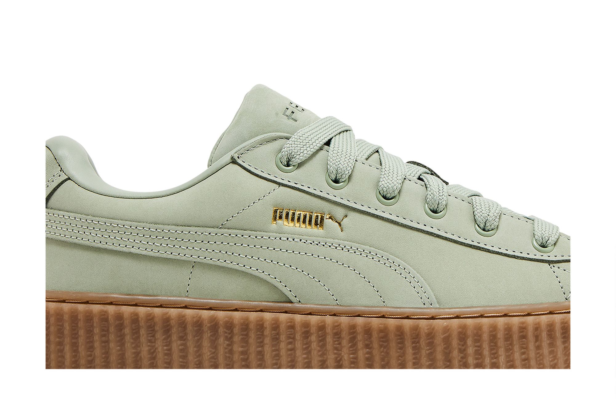 PUMA × Fenty ☆ Creeper Phatty ‘Green Fog' Puma Creeper Phatty Rihanna Fenty Green Fog (PS) - 399867-02