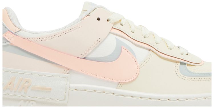 Nike Wmns Air Force 1 Shadow Coconut Milk Crimson Tint