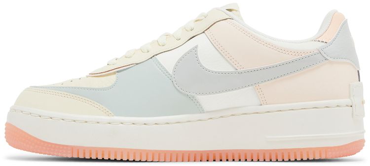 Nike Wmns Air Force 1 Shadow Coconut Milk Crimson Tint