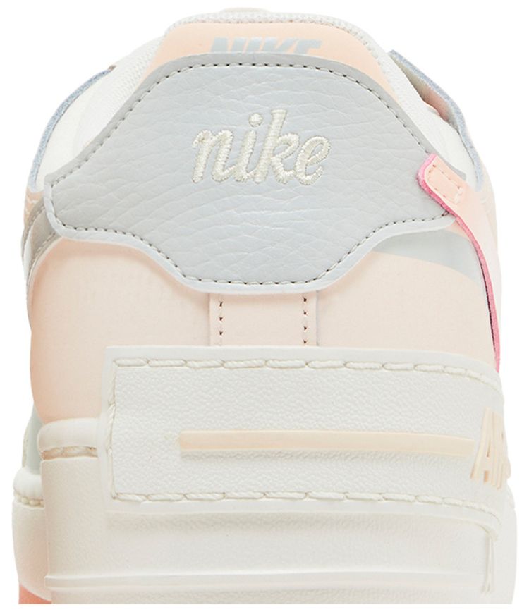 Nike Wmns Air Force 1 Shadow Coconut Milk Crimson Tint