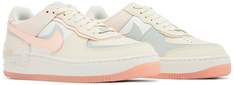 Nike Wmns Air Force 1 Shadow Coconut Milk Crimson Tint
