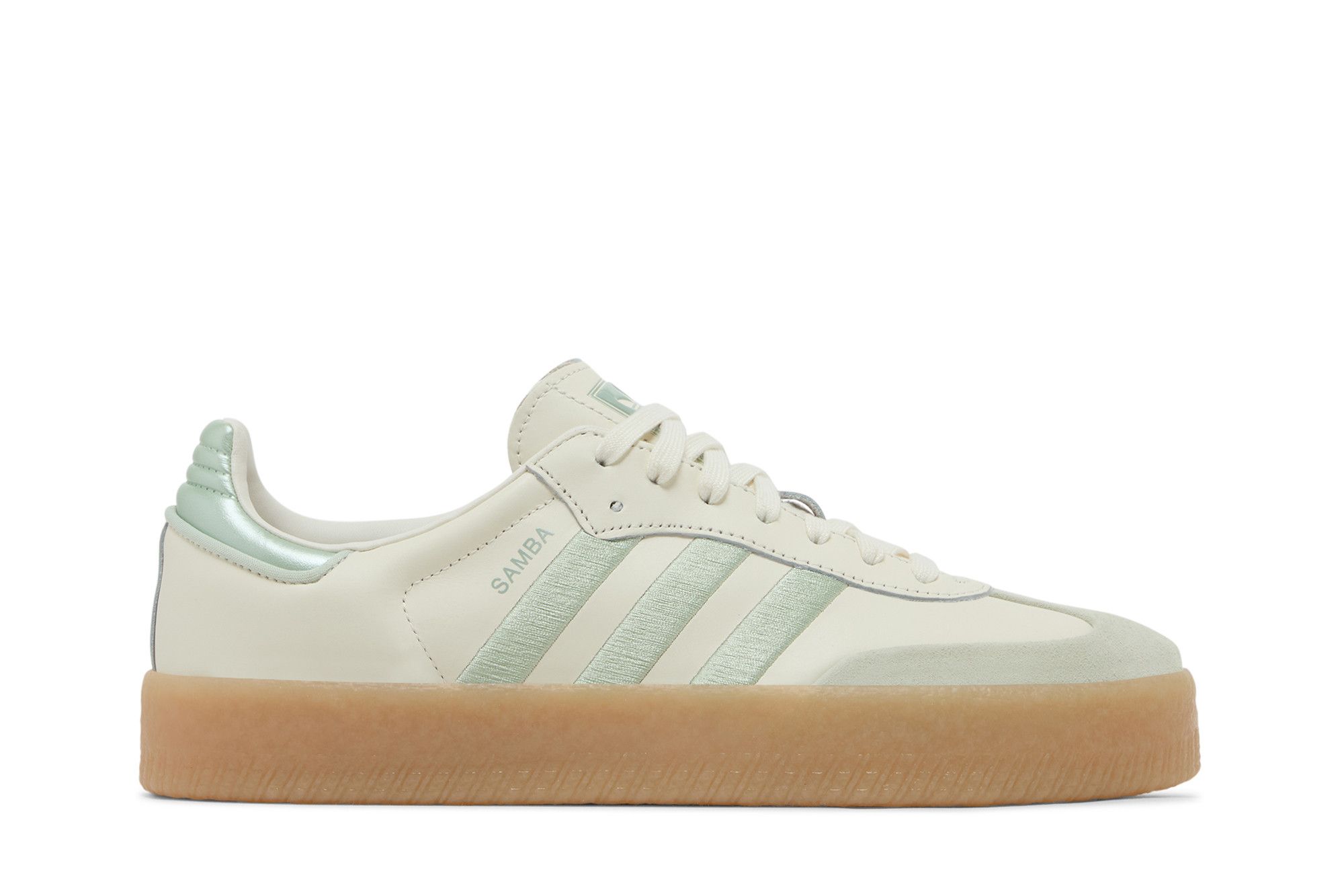 Buy Adidas Wmns Sambae 'Off White Lime Green Gum' - IG1947