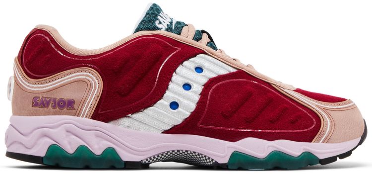 Saucony Jae Tips x Matrix No Shoes In The House Cranberry