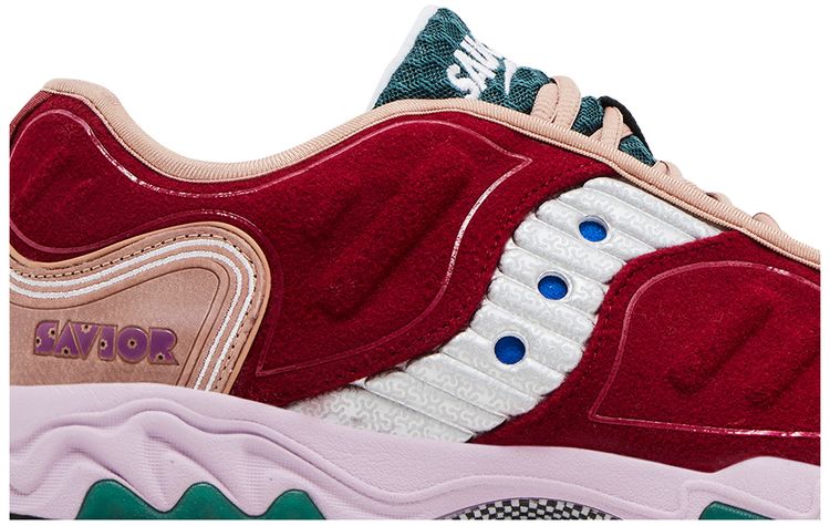 Saucony Jae Tips x Matrix No Shoes In The House Cranberry