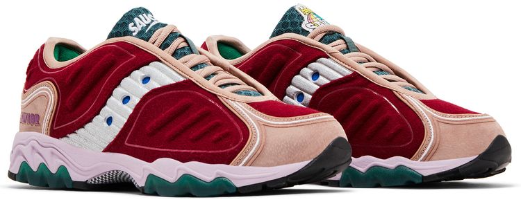 Saucony Jae Tips x Matrix No Shoes In The House Cranberry