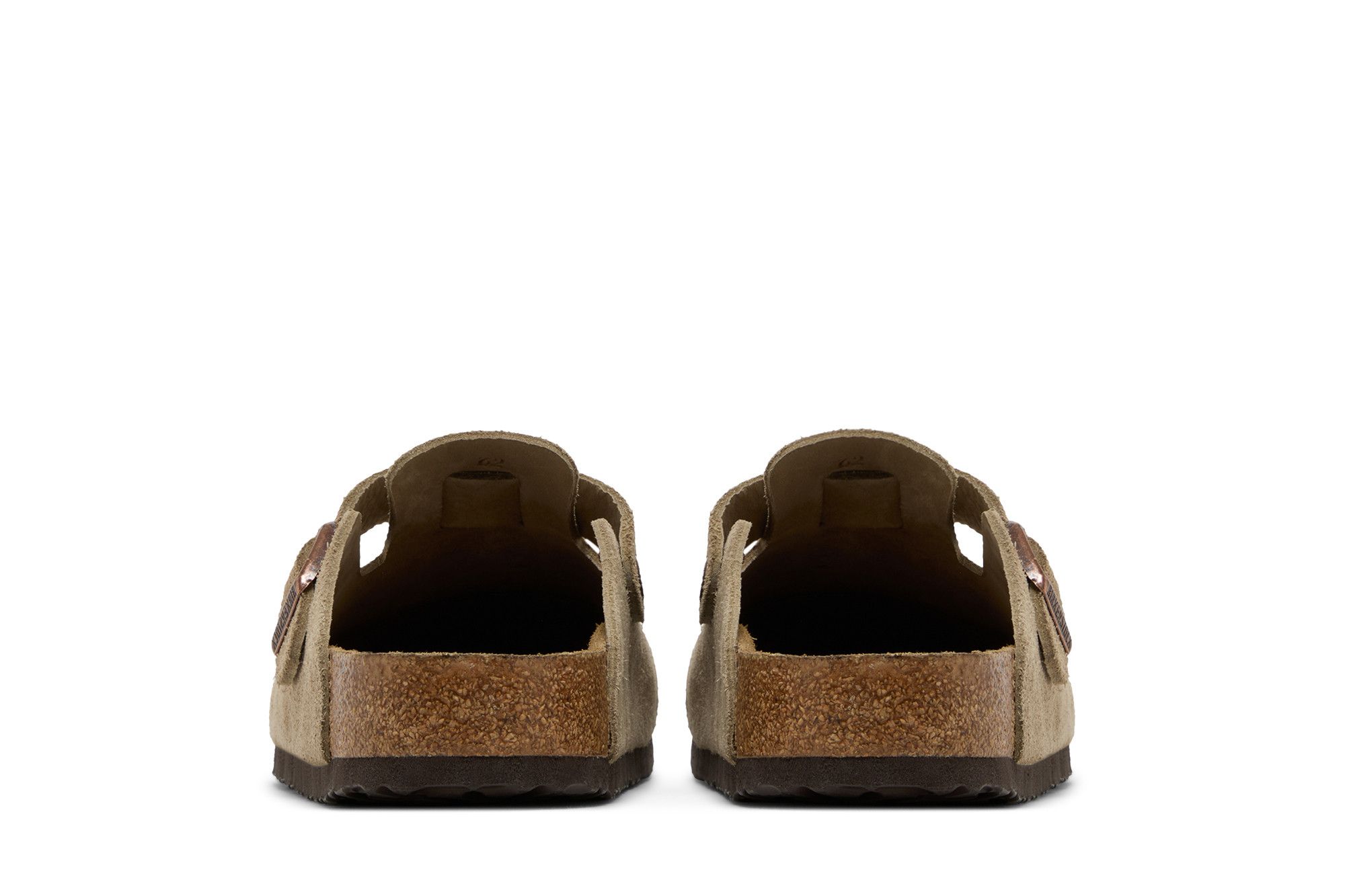 Buy Birkenstock Boston Soft Footbed Suede Narrow 'Taupe' - 0560771