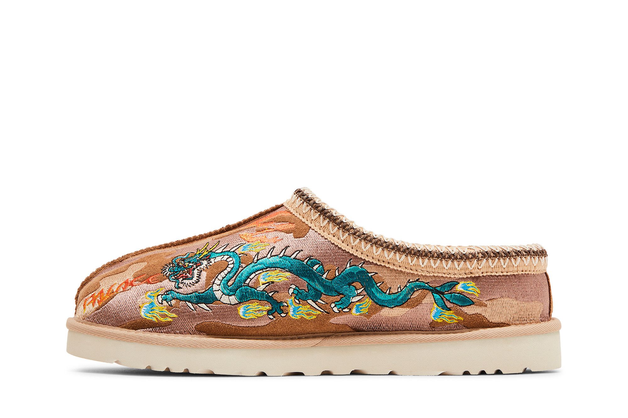 Size 11.0 Palace x Tasman Slipper 'Chestnut Camo'