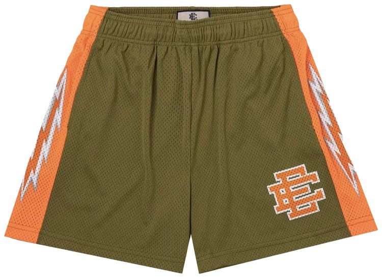 Eric Emanuel Basic Shorts OliveOrange
