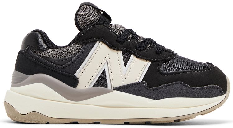 New Balance 5740 Bungee Toddler Black Moonbeam