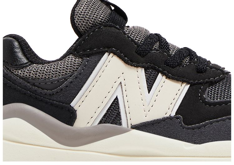 New Balance 5740 Bungee Toddler Black Moonbeam