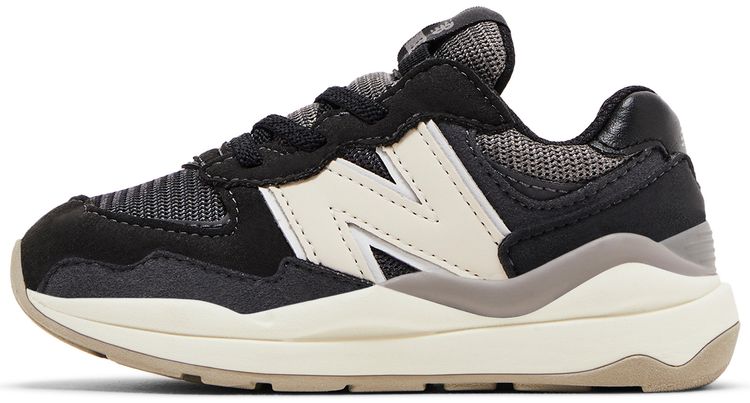 New Balance 5740 Bungee Toddler Black Moonbeam