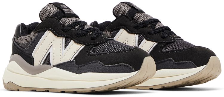 New Balance 5740 Bungee Toddler Black Moonbeam