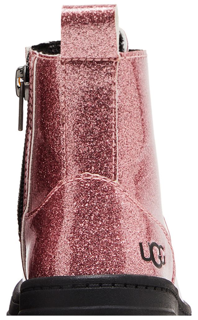 UGG Ashton Lace Up Boot Toddler Glitter Pink