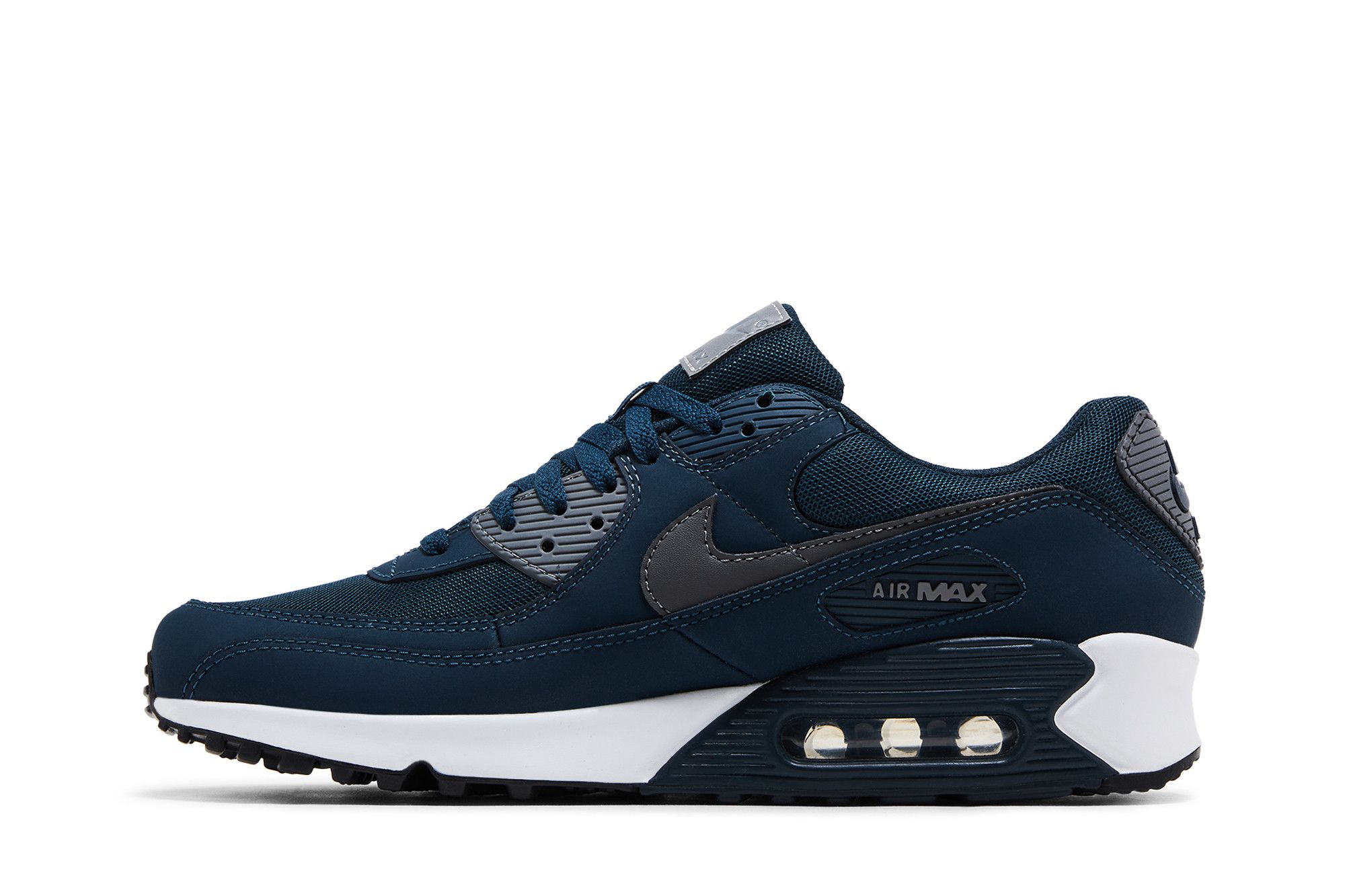 air max navy and white