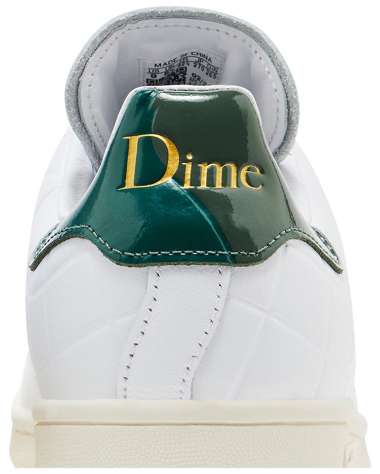 Dime x adidas Stan Smith White Green Oxide