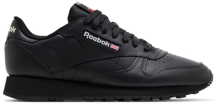 Reebok Classic Leather Black Pure Grey