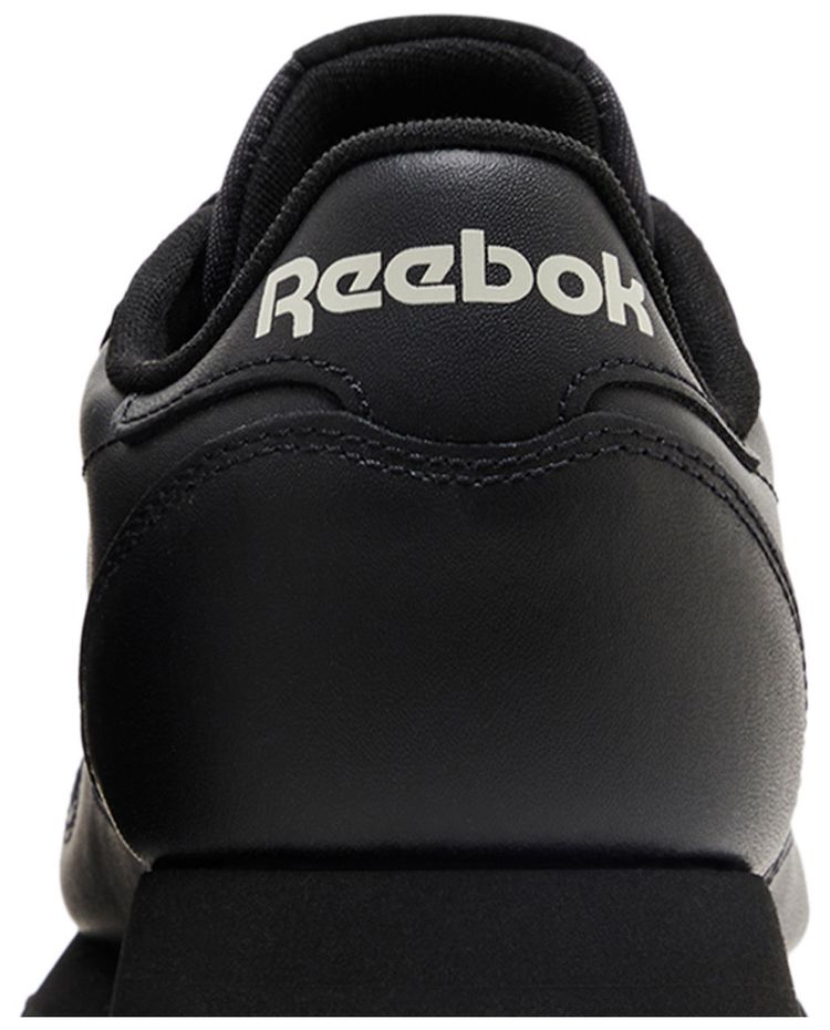 Reebok Classic Leather Black Pure Grey