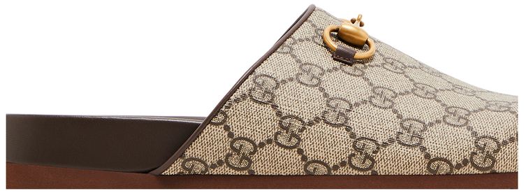 Gucci Wmns Horsebit Slipper GG Supreme Beige