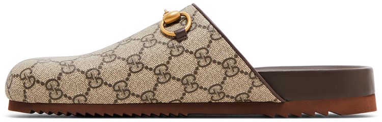 Gucci Wmns Horsebit Slipper GG Supreme Beige