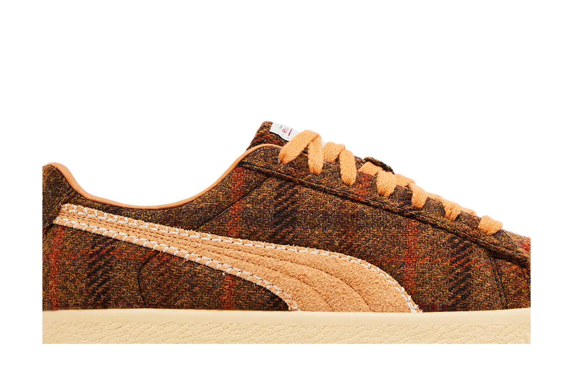 Buy Puma Clyde 'Harris Tweed Pack - Caramel Latte' - 398512 02