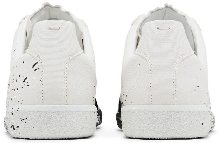 Maison Margiela Replica Paint Splatter   White Black