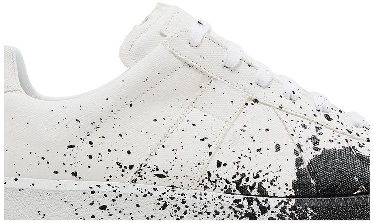 Maison Margiela Replica Paint Splatter   White Black