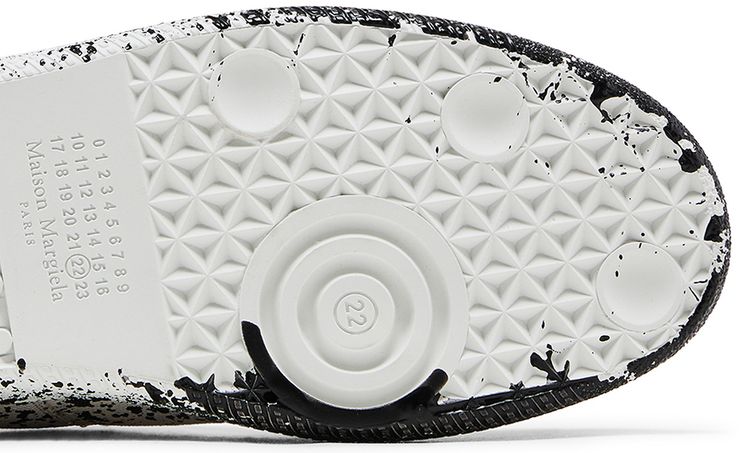 Maison Margiela Replica Paint Splatter   White Black