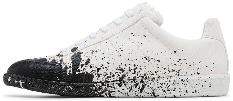 Maison Margiela Replica Paint Splatter   White Black