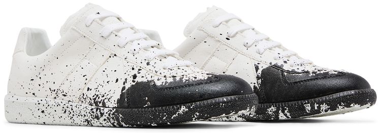 Maison Margiela Replica Paint Splatter   White Black