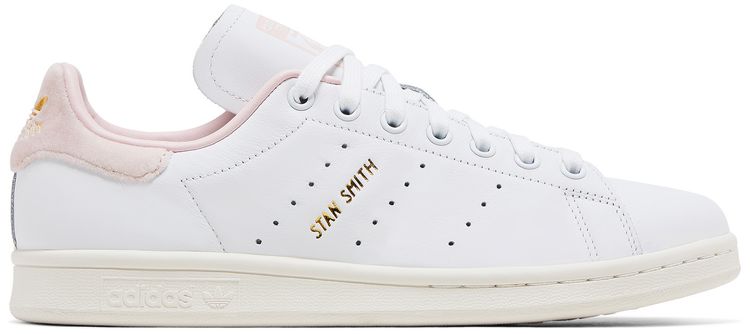 Wmns Stan Smith White Velvet Sandy Pink
