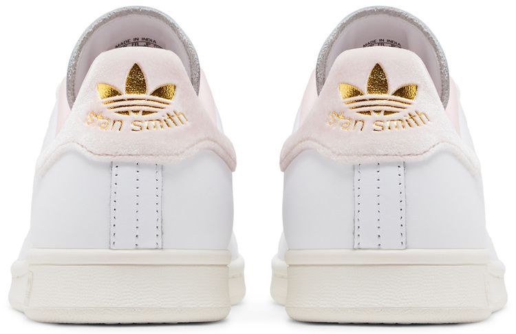 Wmns Stan Smith White Velvet Sandy Pink
