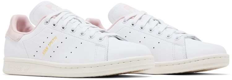 Wmns Stan Smith White Velvet Sandy Pink