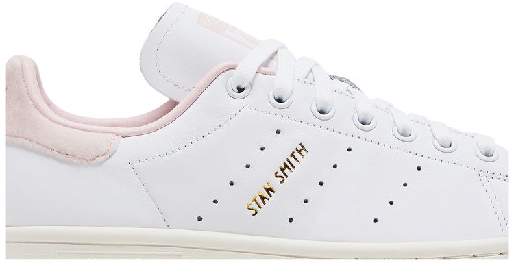 Wmns Stan Smith White Velvet Sandy Pink